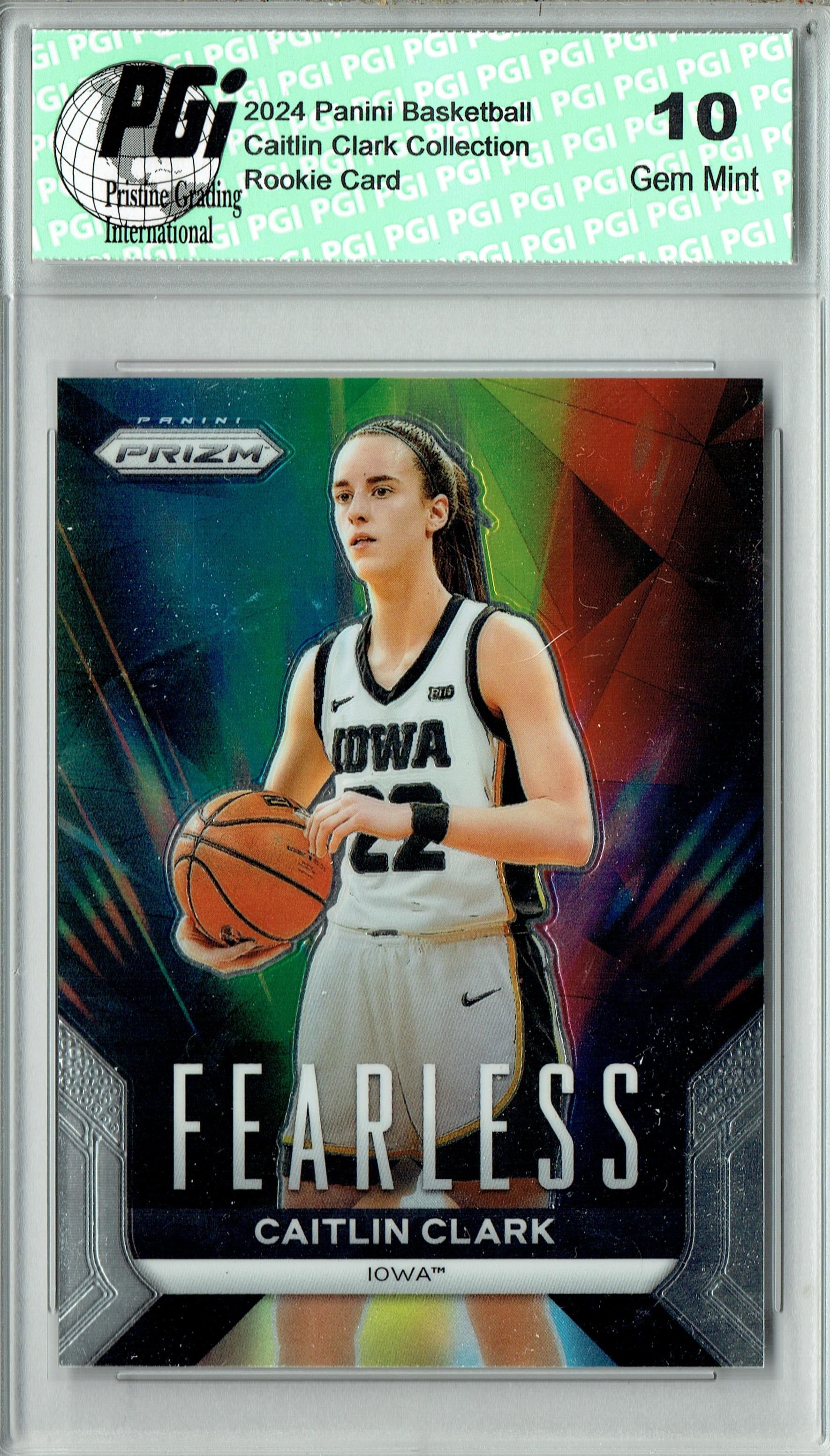 caitlin clark rookie card graded WNBA 2024 Panini Instant Caitlin Clark Draft Night #DN1 Rookie Card main image 1