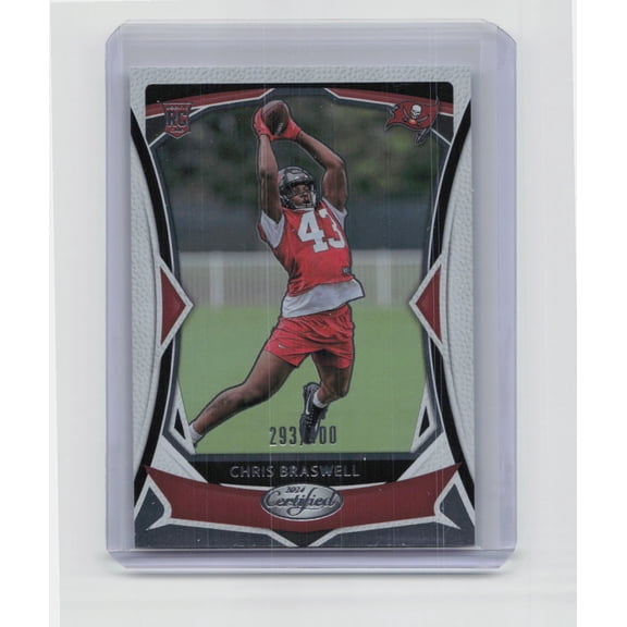 2024 Panini Certified Chris Braswell Tampa Bay Buccaneers RC #145 /400 Football Card