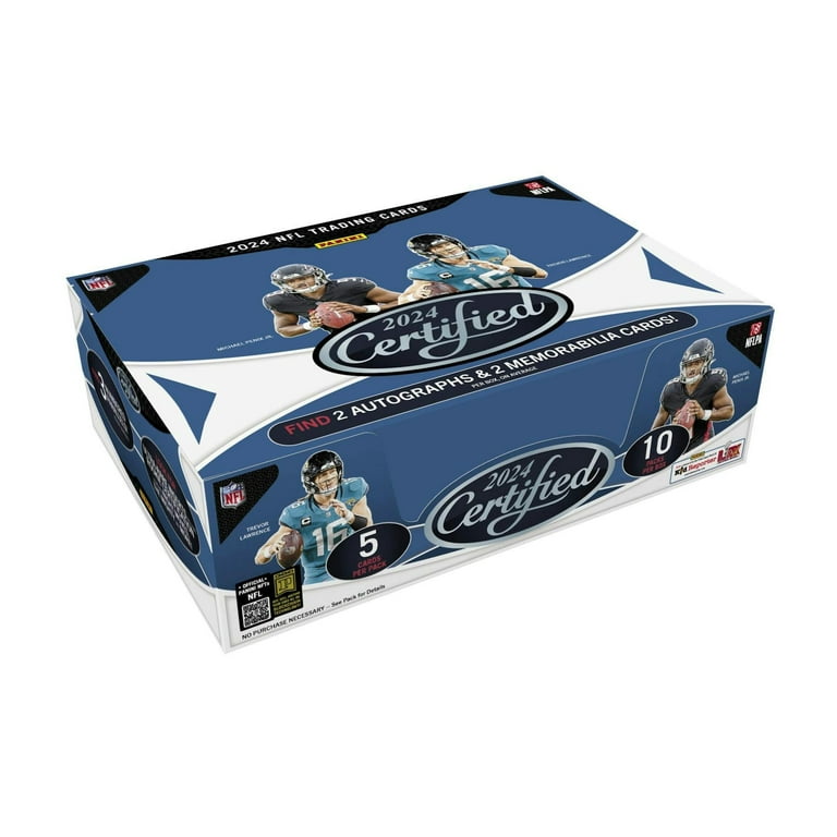 Panini 2024 Certified Football Hobby Box, Freshman Fabric