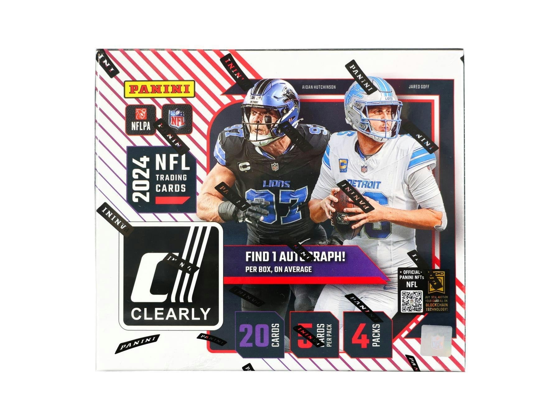 2024 Panini Clearly Donruss Football Hobby Box - (Football Trading Cards)