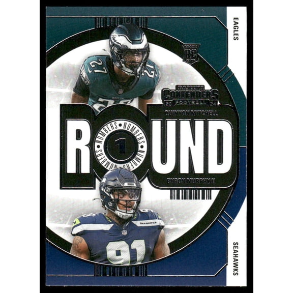 2024 Panini Contenders Football Quinyon Mitchell Byron Murphy II #24 RC