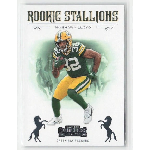 2024 Panini Contenders MarShawn Lloyd #24 Rookie Stallions Green Bay Packers Football Card