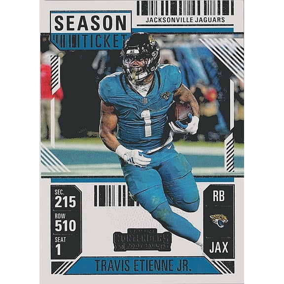 2024 Panini Contenders Trading Card Travis Etienne Jr. #47 Retail Jacksonville Jaguars NFL