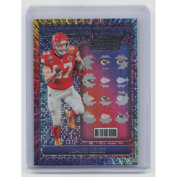 2024 Panini Contenders Winning Ticket Travis Kelce #18