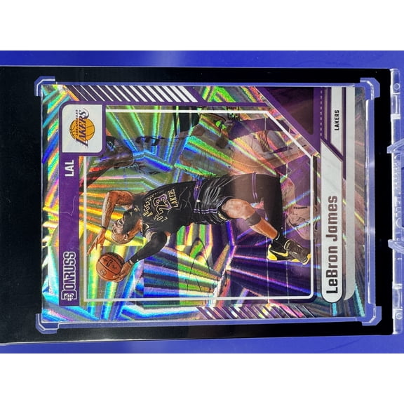 2024 Panini Donruss Basketball LeBron James Holo Laser Los Angeles Lakers