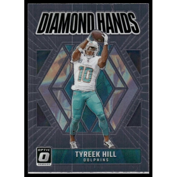 2024 Panini Donruss Optic Diamond Hands Tyreek Hill #8