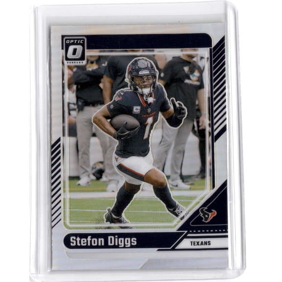 2024 Panini Donruss Optic Football #78 Stefon Diggs Houston Texans Football Card