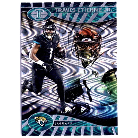2024 Panini Illusions Football Travis Etienne Jr. #39 Jacksonville Jaguars Trading Card Jacksonville Jaguars NFL Football Trading Card
