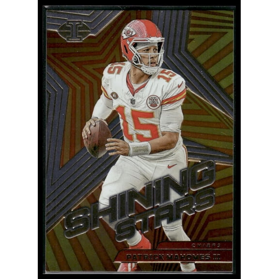 2024 Panini Illusions Shining Stars Patrick Mahomes II Kansas City Chiefs #15 Football Card