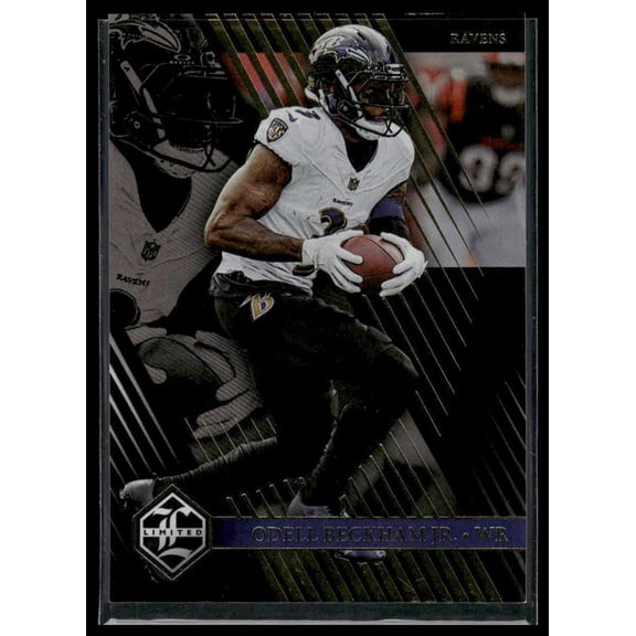 2024 Panini Limited #10 Odell Beckham Jr. Baltimore Ravens Football Card Near Mint or Better
