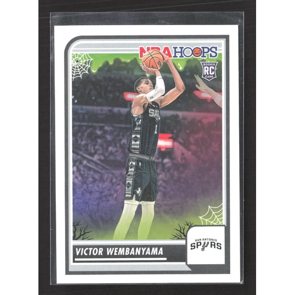 2024 Panini NBA Hoops Haunted Hoops Victor Wembanyama #108 RC