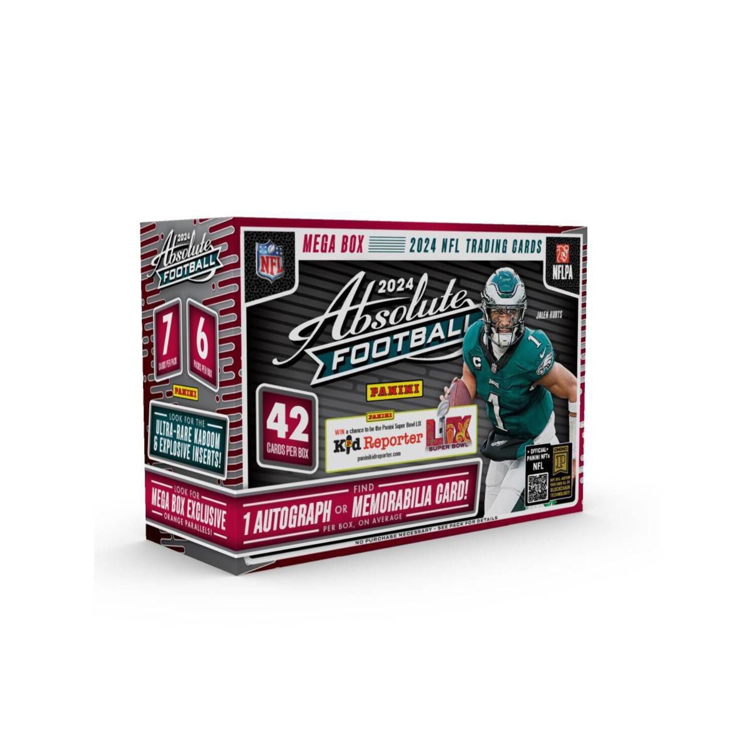 2024 Panini NFL Absolute Football Trading Card Mega Box - Walmart.com