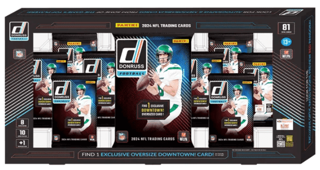 2024 Panini NFL Donruss Football Trading Card Costco Bundle