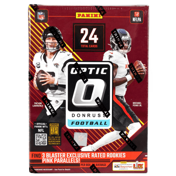 2024 Panini NFL Donruss Optic Football Blaster Box! (Pink Parallels!)