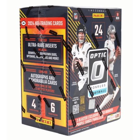 2024 Panini NFL Donruss Optic Football Blaster Box! (Purple Shock Parallels!)