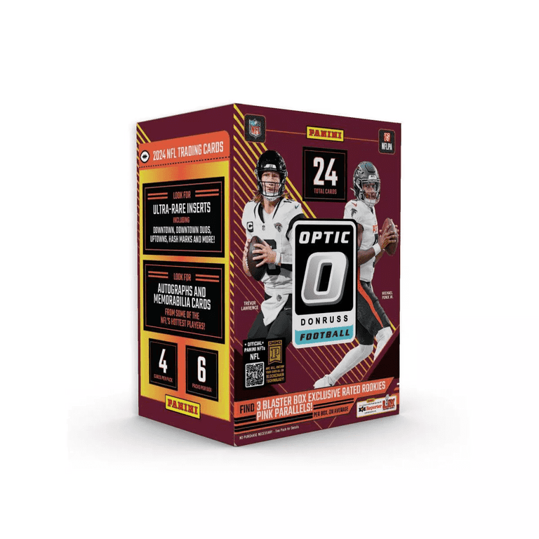 2024 Panini Donruss Optic Football Trading Card Blaster Box