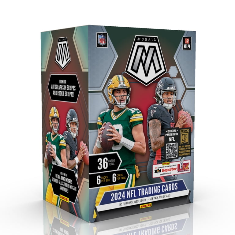 【英語版】M.F Collectible Trading Card ３枚セット 2024 Panini NFL Mosaic Football Trading Cards Blaster Box