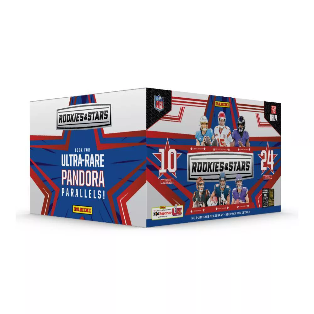Collectible 2024 Panini NFL Rookies and Stars Display Box