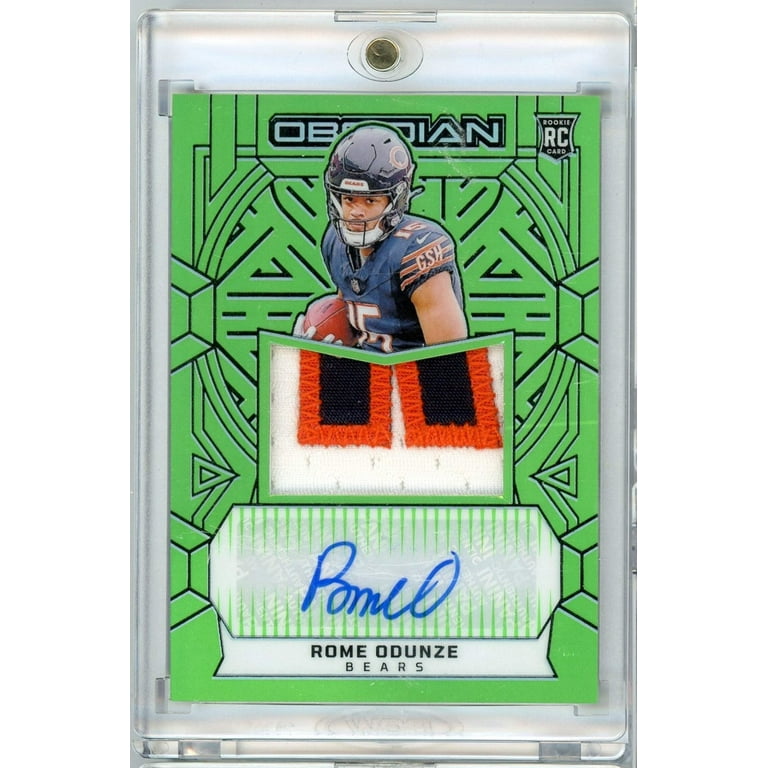 2024 Panini Obsidian Rome Odunze #RJJ-ROE RPA Auto /5 Rookie RC