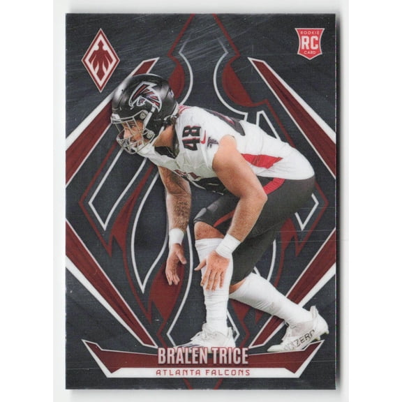 2024 Panini Phoenix Bralen Trice Atlanta Falcons RC #162 Football Card
