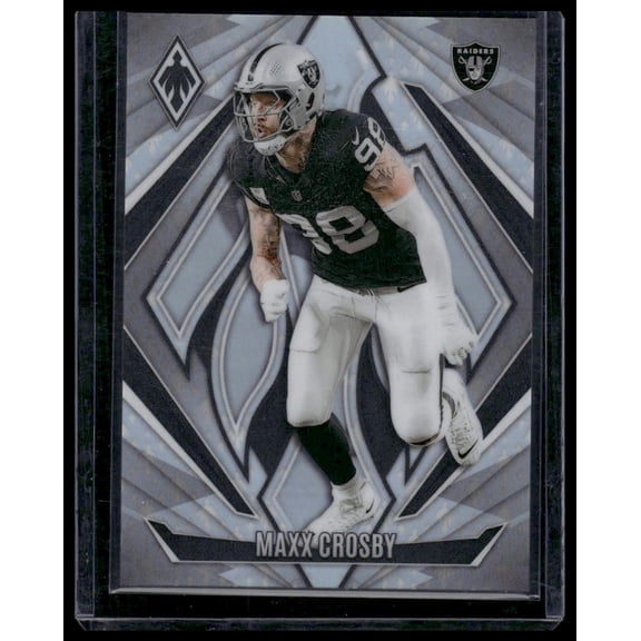 2024 Panini Phoenix Football Phoenix Maxx Crosby #107 43/399 Near Mint NFL Card