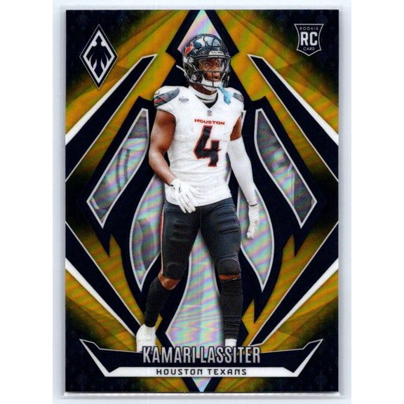 2024 Panini Phoenix Bronze Fade SN RC #211 Kamari Lassiter Houston Texans Football Card Near Mint