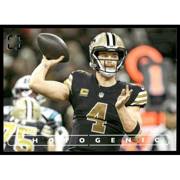 2024 Panini Photogenic Derek Carr #70 Near Mint Plus Football Card