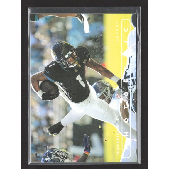 2024 Panini Photogenic Football Card 82 Travis Etienne Jr Jacksonville Jaguars