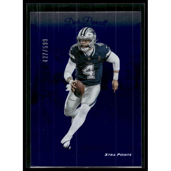 2024 Panini Prestige Dak Prescott #75 Blue Xtra Points SN Dallas Cowboys NFL FOOTBALL Trading Card
