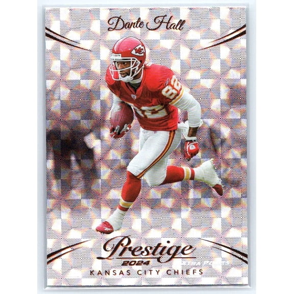 2024 Panini Prestige Hyper Xtra Points Dante Hall #152 Kansas City Chiefs Football Card