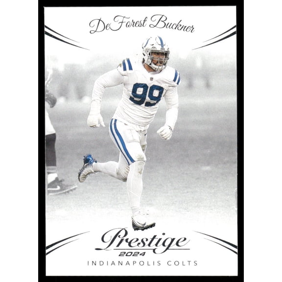 2024 Panini Prestige DeForest Buckner Indianapolis Colts #129 Football Card