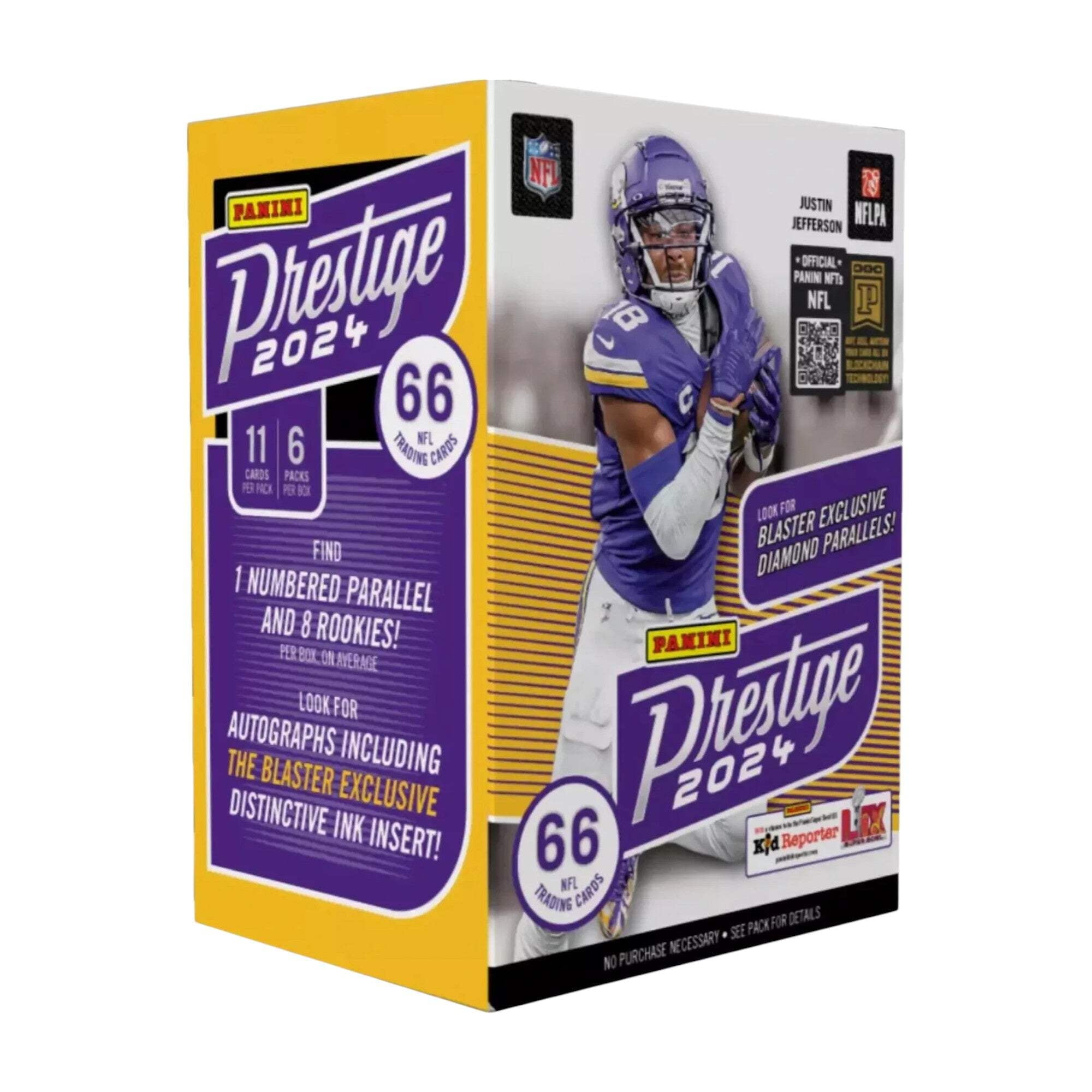 2024 Panini Prestige NFL Football Sealed Blaster Box - 66 Cards