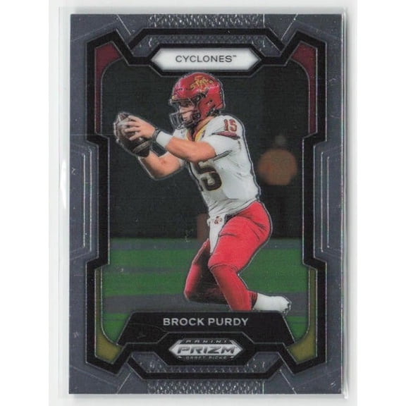 2024 Panini Prizm Draft Picks Near Mint Brock Purdy Iowa State Cyclones #97 Football Card