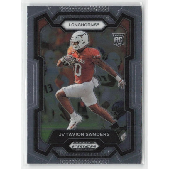 2024 Panini Prizm Draft Picks Ja'Tavion Sanders Texas Longhorns #134 Football Card