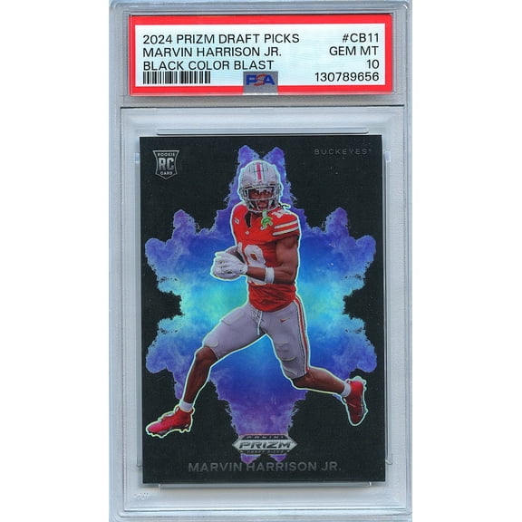 2024 Panini Prizm Draft Picks Marvin Harrison Jr. #CB-11 [Base] Rookie Insert PSA 10