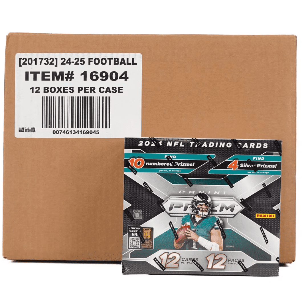2024 Panini Prizm Football Hobby 12-Box Case