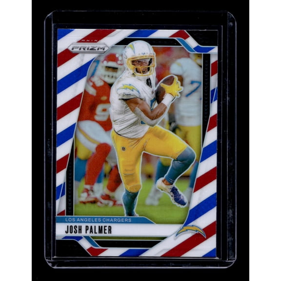 2024 Panini Prizm Josh Palmer #159 Silver Prizm Limited Edition Short Print Parallel/Variety Rookie Exclusive Insert