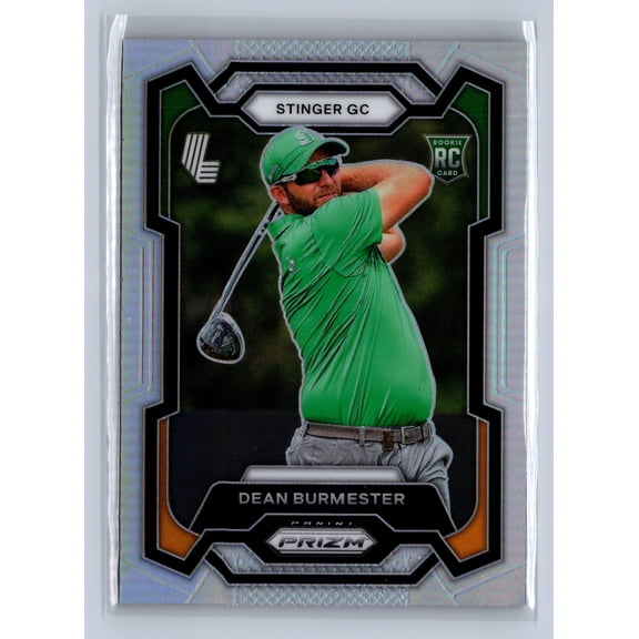 2024 Panini Prizm LIV Golf Dean Burmester #6 Silver RC