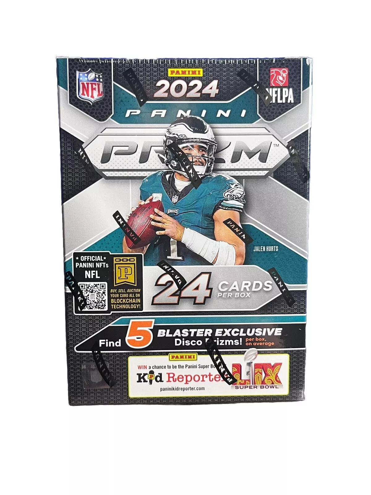 2024 Panini NFL Prizm Football Trading Card Blaster Box