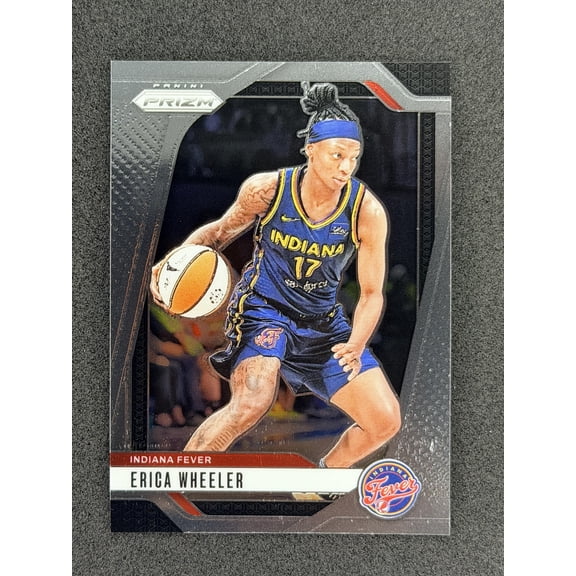 2024 Panini Prizm WNBA Erica Wheeler #61 Indiana Fever NBA BASKETBALL Trading Cards