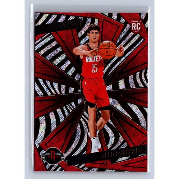 2024 Panini Revolution Reed Sheppard #145 RC Houston Rockets Basketball Card