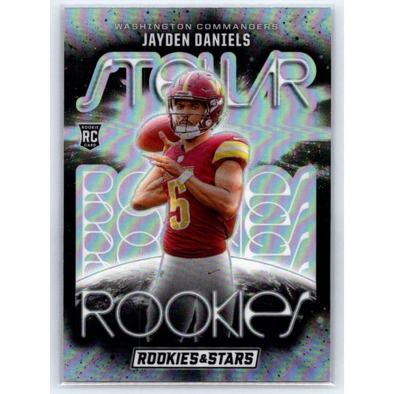 2024 Panini Rookies & Stars Stellar Rookies Silver Jayden Daniels SR-JDS