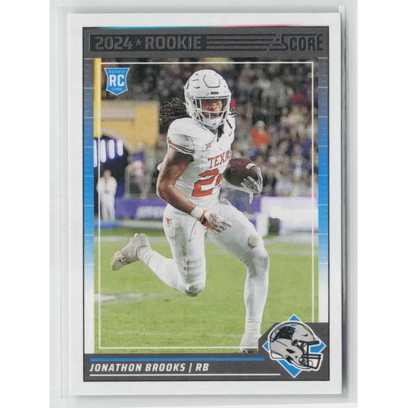 2024 Panini Score Football Jonathon Brooks #365 RC