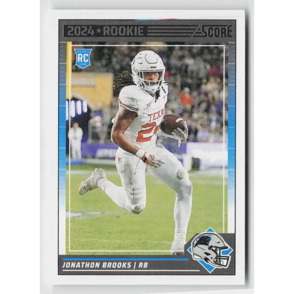 2024 Panini Score Jonathon Brooks #365 RC