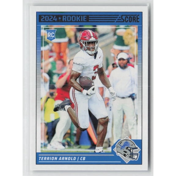 2024 Panini Score Terrion Arnold #315 RC