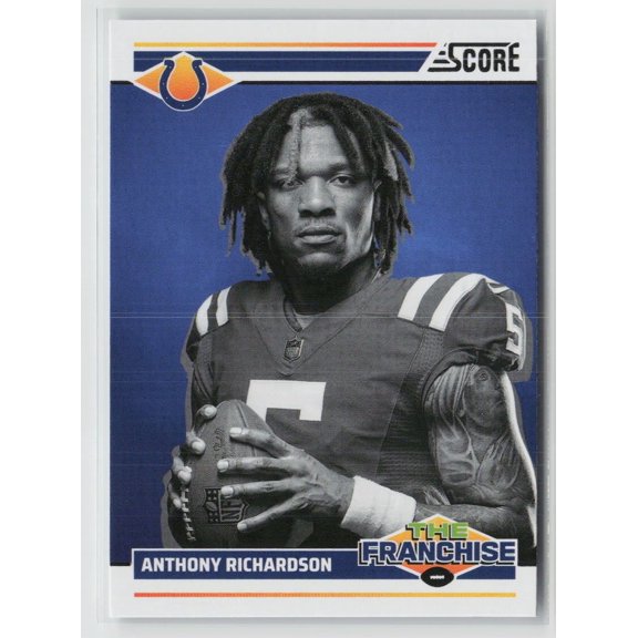2024 Panini Score The Franchise Anthony Richardson #14 Indianapolis Colts Football Card