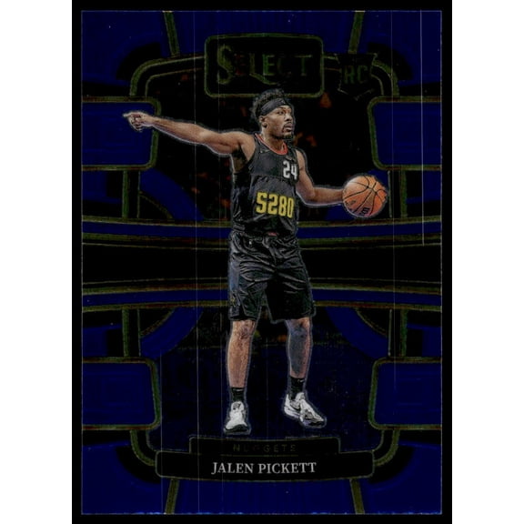 2024 Panini Select Basketball Concourse Jalen Pickett Denver Nuggets RC #68 Basketball Card
