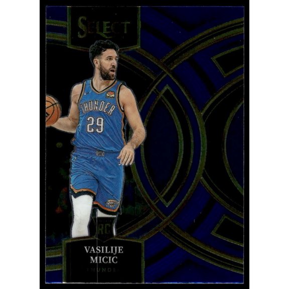 2024 Panini Select Basketball Premier Level RC Vasilije Micic #106 Oklahoma City Thunder