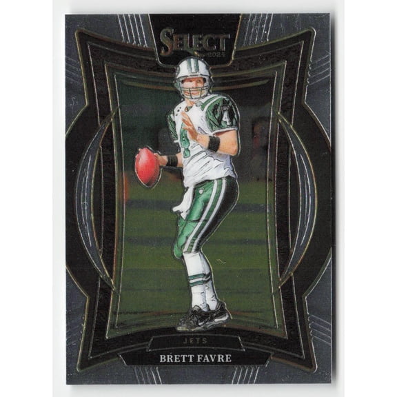 2024 Panini Select Brett Favre #12 New York Jets NFL FOOTBALL Trading Card