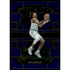 2024 Panini Select Concourse Nick Smith Jr. #89 Blue Prizm RC Charlotte Hornets NBA Basketball Trading Card